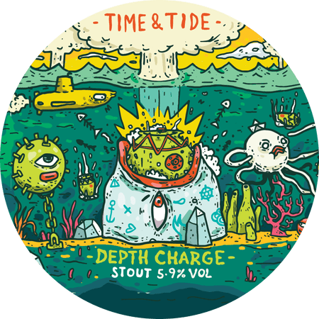 Time & Tide Brewery - Depth Charge - Stout - 30L Keykeg - National Mobile Bars