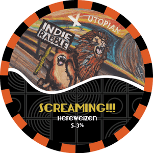 Indie Rabble - Sreaming - Hefeweizen 30L Keykeg