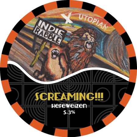 Indie Rabble - Sreaming - Hefeweizen 30L Keykeg