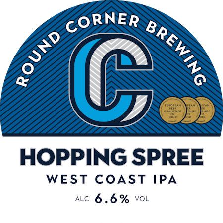 Round Corner Brewing - Hopping Spree - West Coast IPA - 30L Keykeg