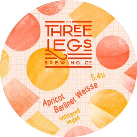 The Three Legs Brewing Co - Apricot Berliner Weisse - 30L Polykeg