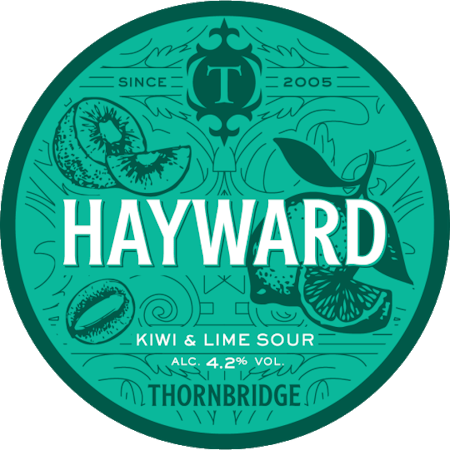 Thornbridge Brewery - Hayward - Kiwi and Lime Sour (V) 30L Keykeg