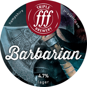 Triple FFF Brewery - Barbarian Lager - 30L Polykeg